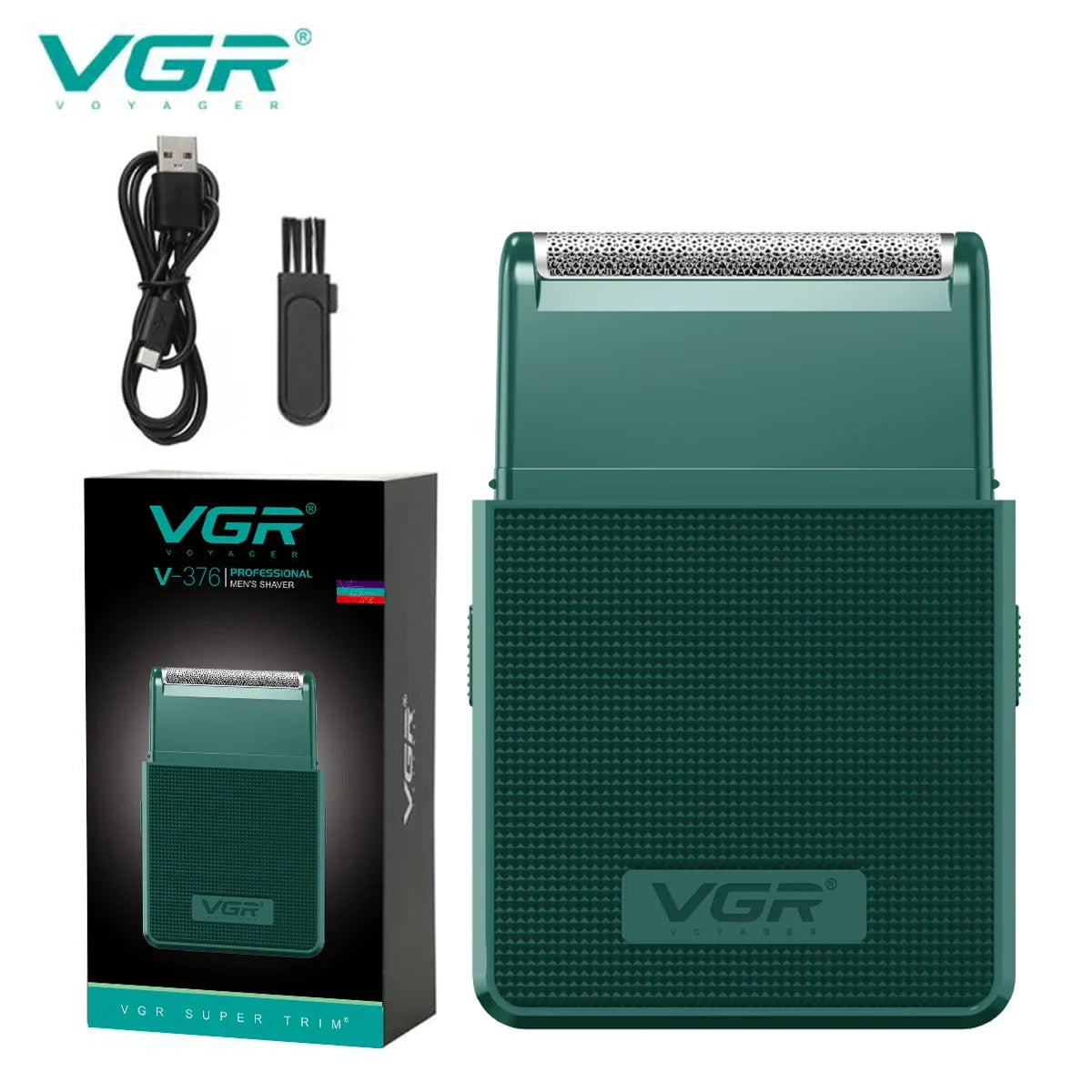 Professional Electric Shaver VGR V-376 – Precise and Comfortable Shaving for Men