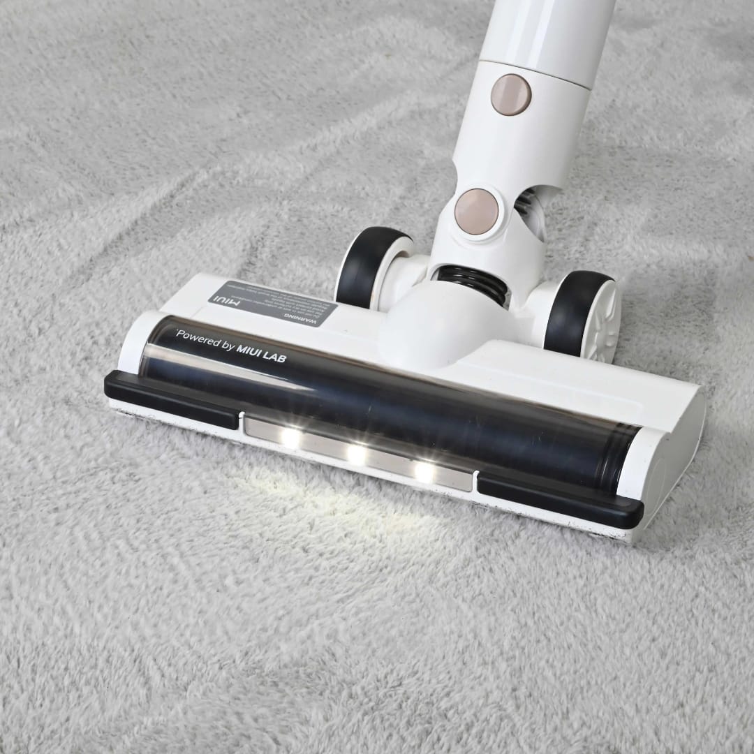 Cordless Vacuum Cleaner with 15 kPa Suction Power, High-Performance Handheld Vacuum
